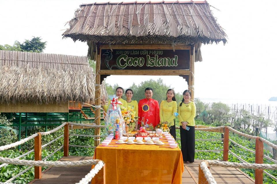 Coco Island Con Phung 호텔 벤째 외부 사진