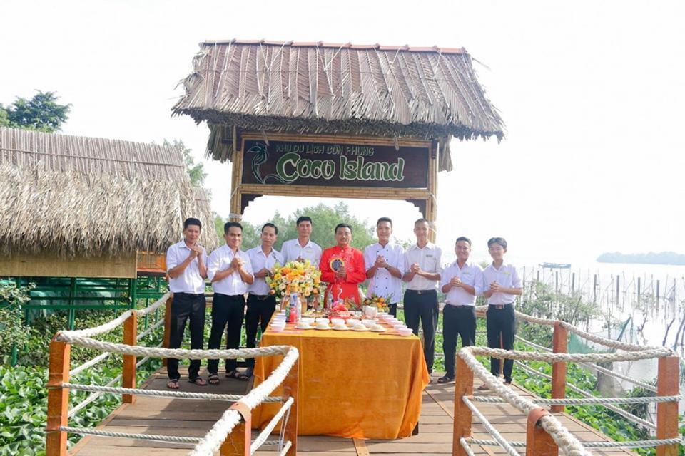 Coco Island Con Phung 호텔 벤째 외부 사진