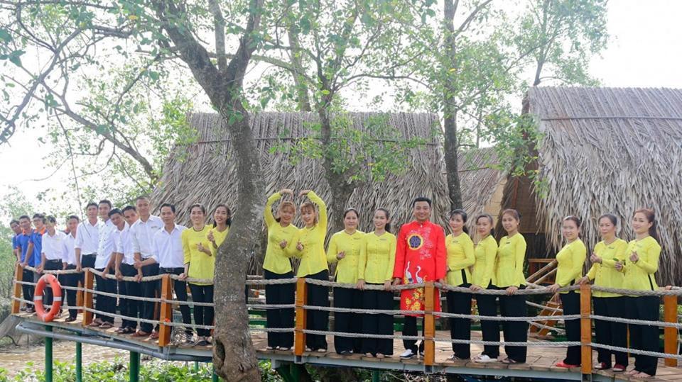Coco Island Con Phung 호텔 벤째 외부 사진